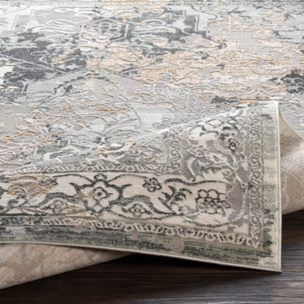 Surya Closeout Quatro QUA-2304 Medium Gray Rug