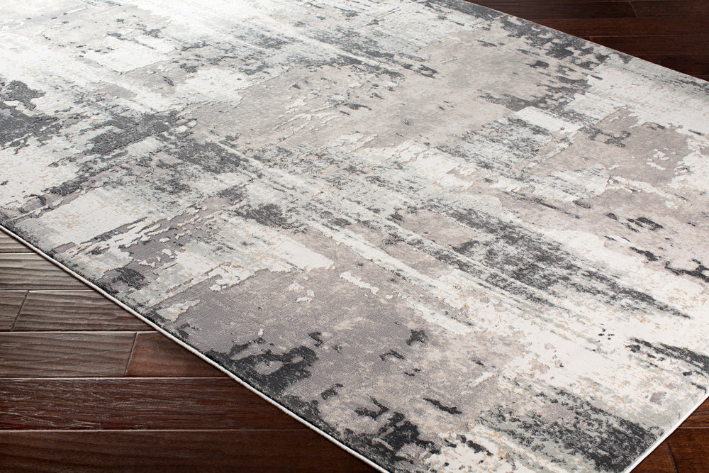 Rectangular Surya Rug Co. Quatro Charcoal Rug | Surya Rugs | Rugs Done Right 