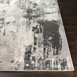 Surya Rug Co. Quatro Charcoal Rug | Beige Rugs | Rugs Done Right 