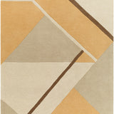 surya queens qun 2305 yellow rugs