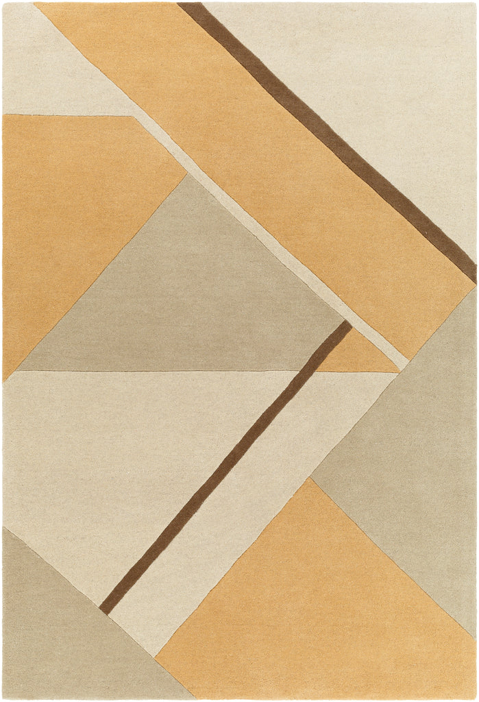 surya queens qun 2305 yellow rugs