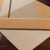 surya queens qun 2305 yellow rugs