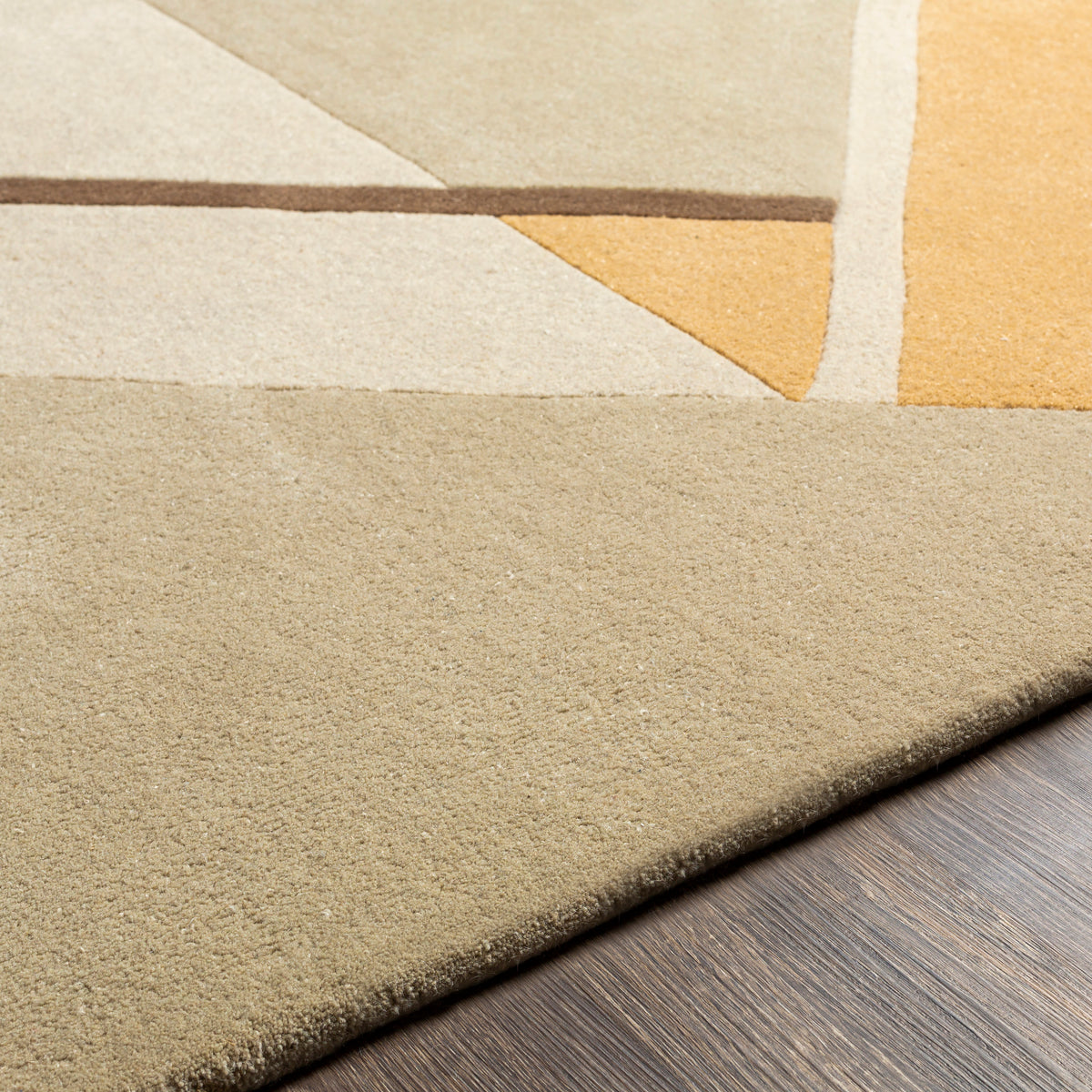 surya queens qun 2305 yellow rugs