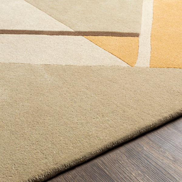 surya queens qun 2305 yellow rugs