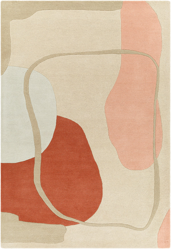 surya queens qun 2307 pink rugs