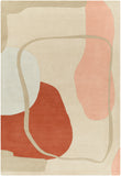 surya queens qun 2307 pink rugs