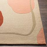surya queens qun 2307 pink rugs