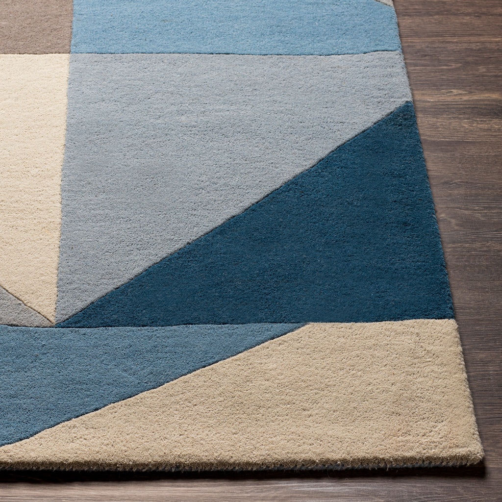 surya queens qun 2309 blue rugs