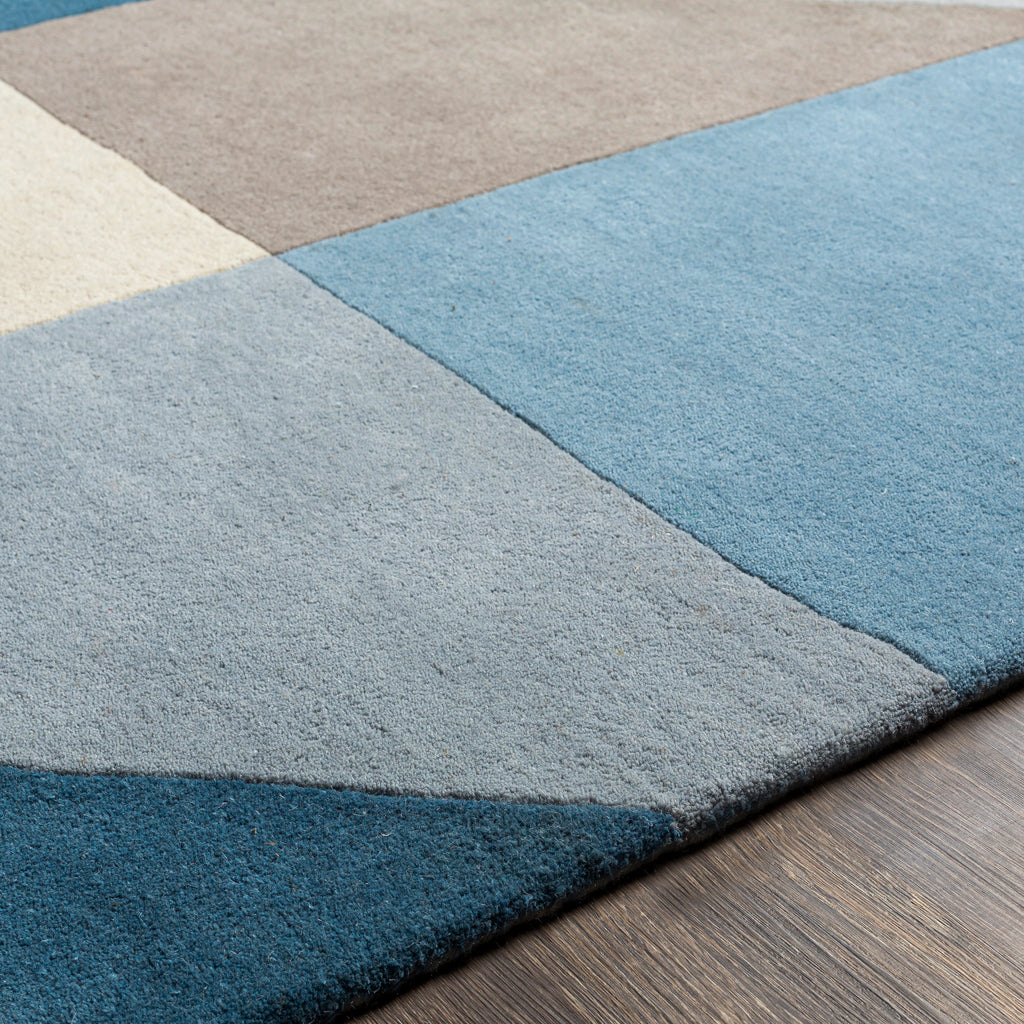 surya queens qun 2309 blue rugs