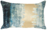 nourison sofia ac229 teal pillow