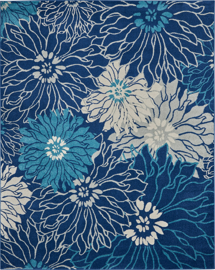 nourison passion psn17 navy ivory rug
