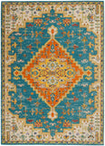 nourison allur alr01 turquoise ivory rug
