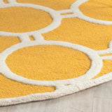 Safavieh Clearance Cambridge CAM145Q Gold Rug