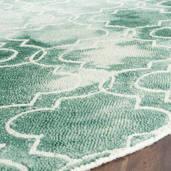 Safavieh Clearance Dip Dyes DDY676Q Green Rug
