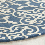 Safavieh Clearance Cambridge CAM133G Navy Rug