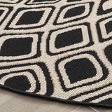 Safavieh Clearance Courtyard CY6616-25621 Black Rug