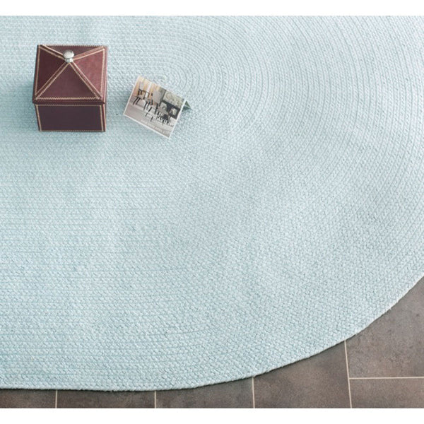 Safavieh Clearance Braided BRD176A Light Blue Rug