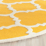 Safavieh Clearance Cambridge CAM140Q Gold Rug