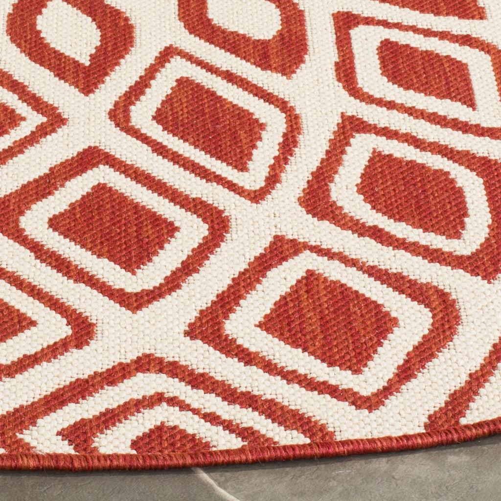 Safavieh Clearance Courtyard CY6616-23821 Red Rug