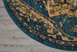 Nourison Clearance 2020 NR206 Teal Rug