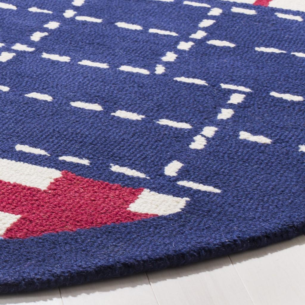 Safavieh Clearance Safavieh Kids SFK318A Navy Rug