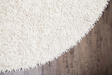 Anji Mountain Bamboo Rug, Co. Silky Shag AMB0651 Ivory Rug