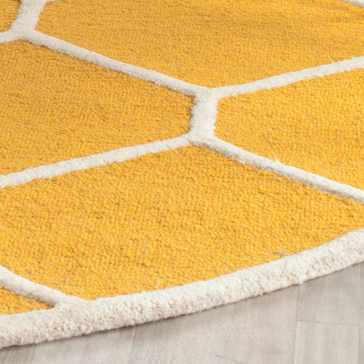 Safavieh Clearance Cambridge CAM144Q Gold Rug