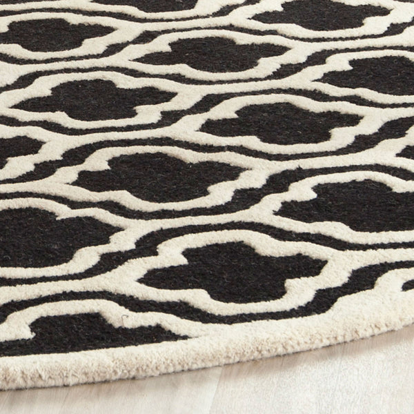 Safavieh Clearance Cambridge CAM132E Black Rug