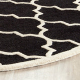 Safavieh Clearance Cambridge CAM134E Black Rug