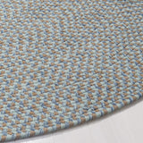 Safavieh Clearance Braided BRD170A Aqua Rug