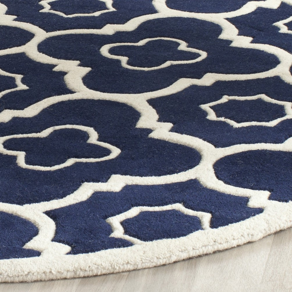 Safavieh Clearance Chatham CHT750C Navy Rug