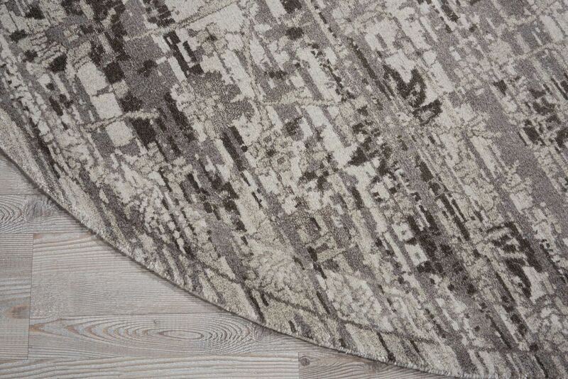 Nourison Clearance Twilight TWI01 Silver Rug