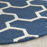 Safavieh Clearance Cambridge CAM146G Navy Blue Rug