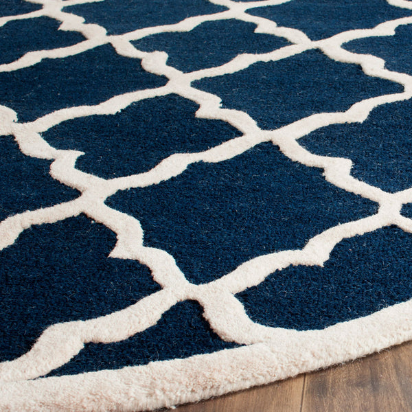 Safavieh Clearance Cambridge CAM312M Navy Rug