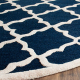 Safavieh Clearance Cambridge CAM312M Navy Rug