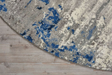 Nourison Twilight TWI22 Blue Rug