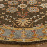 Safavieh Clearance Heritage HG405A Charcoal Brown Rug