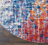 Nourison Clearance Twilight TWI25 Red Rug