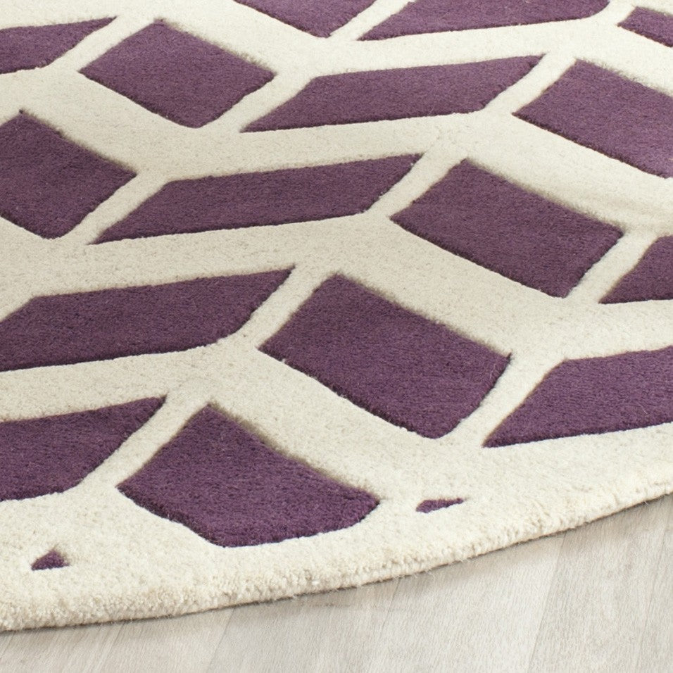 Safavieh Clearance Chatham CHT746F Purple Rug