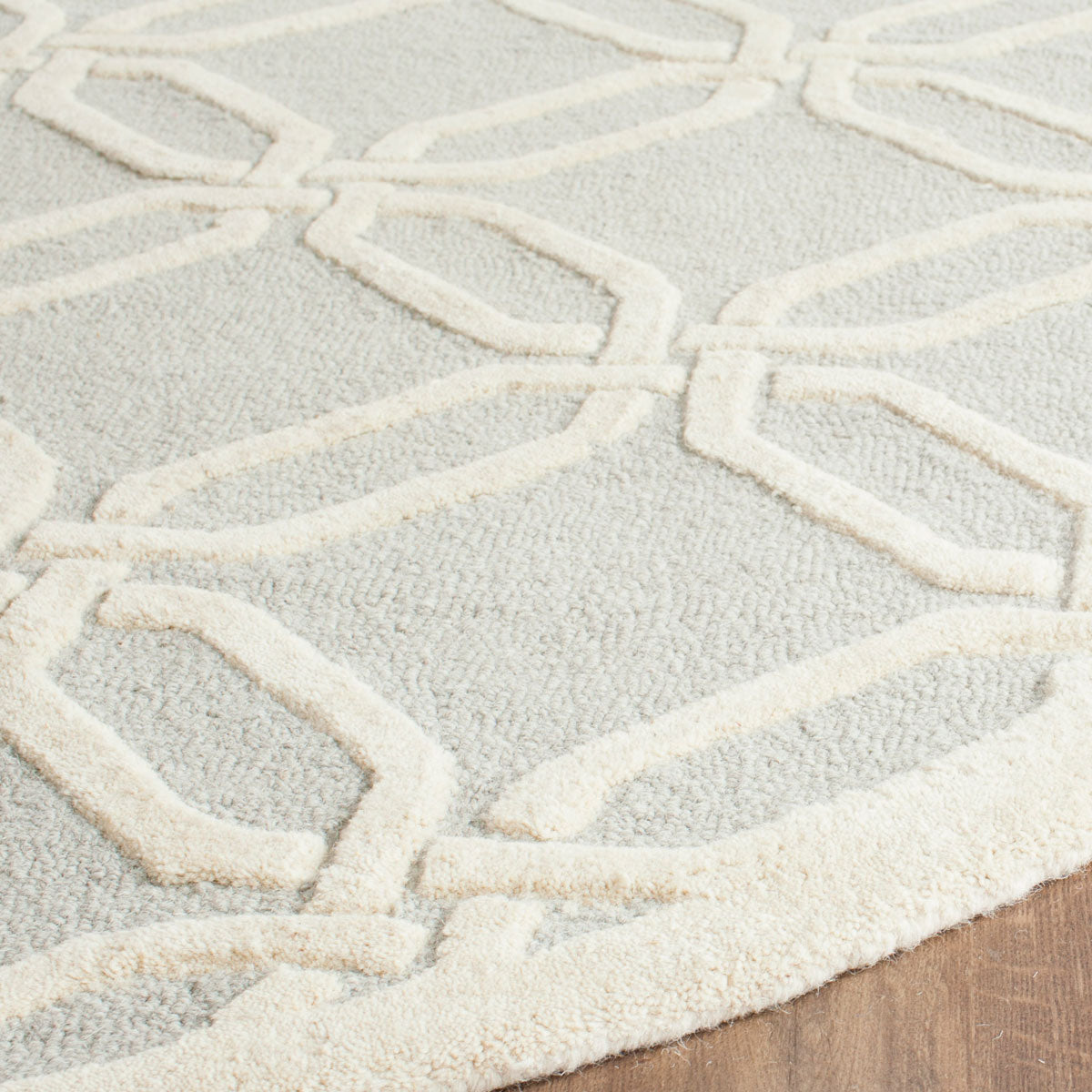 Safavieh Clearance Cambridge CAM311L Light Grey Rug