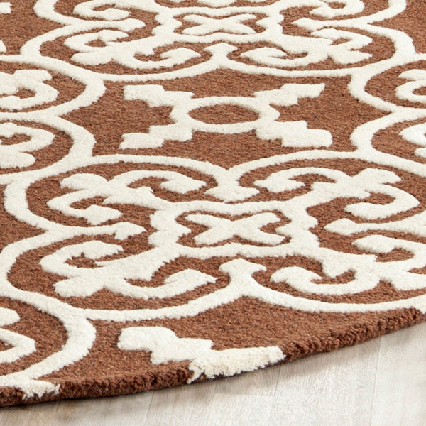 Safavieh Clearance Cambridge CAM133H Dark Brown Rug
