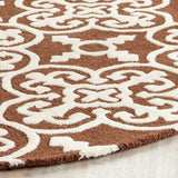 Safavieh Clearance Cambridge CAM133H Dark Brown Rug