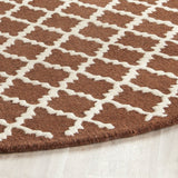 Safavieh Clearance Cambridge CAM137H Dark Brown Rug