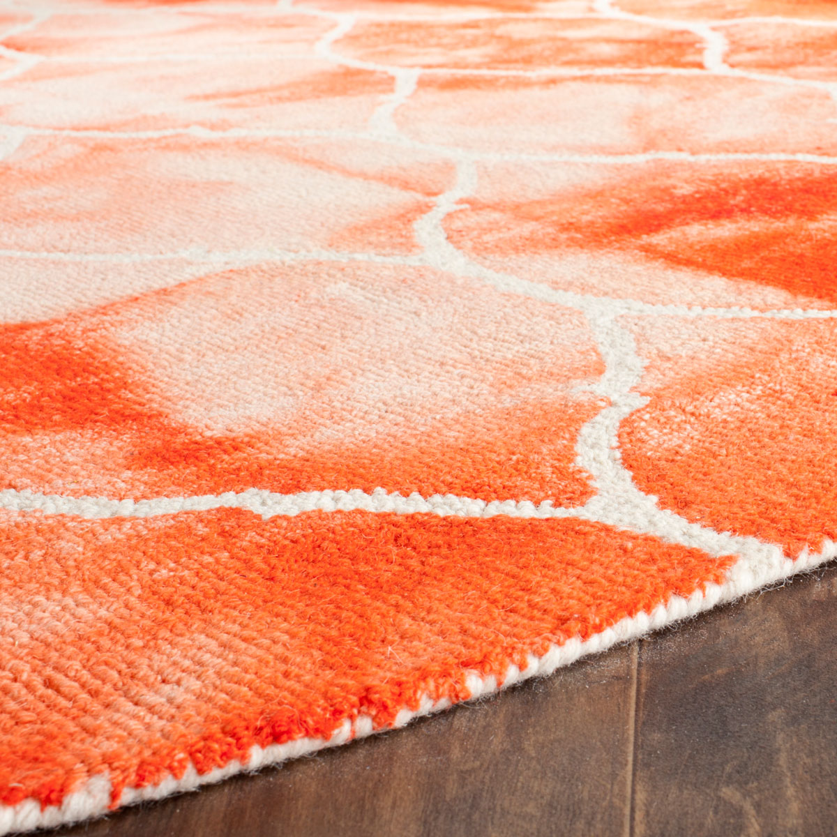 Safavieh Clearance Dip Dyes DDY685K Orange Rug