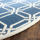 Safavieh Clearance Cambridge CAM311M Navy Rug