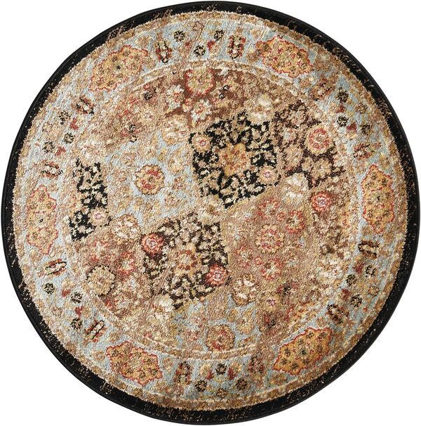 Nourison Clearance Delano DEL03 Black Rug