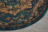 Nourison Clearance 2020 NR206 Teal Rug