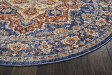 Nourison Clearance Lagos LAG01 Blue Rug