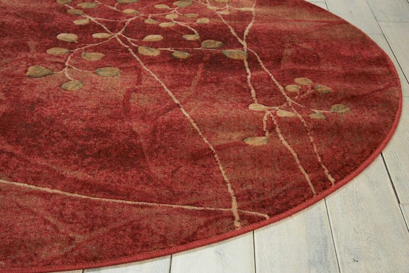 Nourison Sale Somerset ST74 Flame Rug