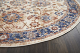 Nourison Clearance Lagos LAG04 Cream Rug